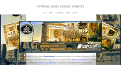 Desktop Screenshot of damegrease.com